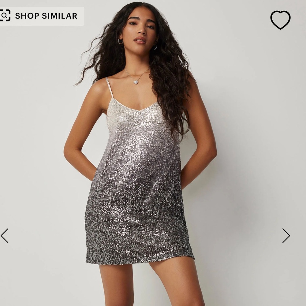 Ardene A.C.W. Sequined slip dress